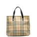 Burberry Bags | Burberry Nova Check Handbag Beige Multicolor Pvc Leather Women's Burberry | Color: Tan | Size: Os