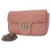 Gucci Bags | Gucci Chain Shoulder Bag Gg Marmont Quilted Mini Pink | Color: Pink | Size: Os