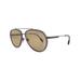 Burberry Accessories | New Burberry Gunmetal Aviator Sunglasses | Color: Silver/Tan | Size: Os