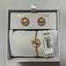 Michael Kors Jewelry | Brand New Michael Kors Earrings And Bracelet Set | Color: Gold | Size: Os