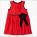 Kate Spade Dresses | Kate Spade Toddler Pleated Chiffon Dress | Color: Black/Red | Size: 2tg