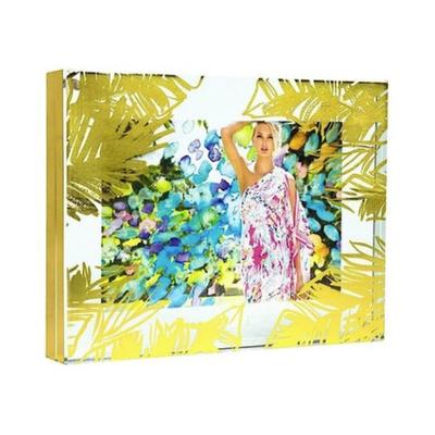 Lilly Pulitzer Accents | Lilly Pulitzer Gold Leaves Picture Frame New Without Box | Color: Gold | Size: Os