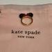 Kate Spade Jewelry | Kate Spade X Disney Minnie Mouse Ring | Color: Black/Gold | Size: Size 6