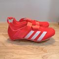 Adidas Shoes | Adidas Indoor Cycling “Turbo” Shoes With Cleats For Peloton Sz 7.5 Women’s | Color: Orange/Pink | Size: 7.5