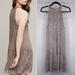 Anthropologie Dresses | Anthropologie Love Sam Beaded Sequin Flapper Dress | Color: Gray | Size: L