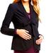 Jessica Simpson Jackets & Coats | Jessica Simpson Maternity Front Tie Blazer, Size Medium | Color: Black | Size: Mm