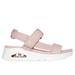 Skechers Women's Uno - SummerStand2 Sandals | Size 11.0 | Blush Pink | Textile | Vegan