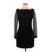 Diane von Furstenberg Cocktail Dress: Black Dresses - Women's Size 12