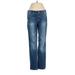 Maurices Jeggings - Low Rise: Blue Bottoms - Women's Size Small - Sandwash