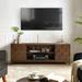 August Modern 72" TV Stand Media Console for TVs up to 78"with 2 Drawers and Sliding Door by HULALA HOME