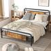 Bed Frame with Headboard,Heavy Platform Bed Frame