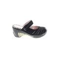 Jambu Wedges: Slide Platform Casual Black Shoes - Women's Size 6 - Open Toe