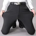 Viser longs décontractés pour hommes pantalons décontractés pour hommes pantalons droits formels