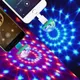 Mini Chang Light-Boule de Noël USB LED Halloween Shoous IkBar Ballroom Flash Neon Lights Home