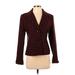 Briggs New York Blazer Jacket: Short Red Polka Dots Jackets & Outerwear - Women's Size 8
