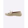 Slipper ANDREA CONTI, Damen, Gr. 37, beige (sand), Leder, Glattleder, sportlich, Schuhe