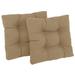 Winston Porter 2 - Piece Seat Outdoor Cushion Polyester/Cotton Blend | 5 H x 19 W x 19 D in | Wayfair F2DF053D9C634668AB57A39851096B2D