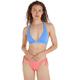 Tommy Hilfiger Damen Bikini Oberteil Triangel Herausnehmbare Polster, Blau (Blue Spell), L