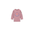 MONCLER ENFANT Logo Long Sleeve T-Shirt, Girl, Pink, Size: 3Y