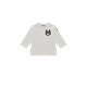 MONCLER ENFANT Monogram Long Sleeve T-Shirt, Boy, White, Size: 18/24M