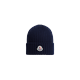 MONCLER ENFANT Wool Beanie, Blue, Size: S