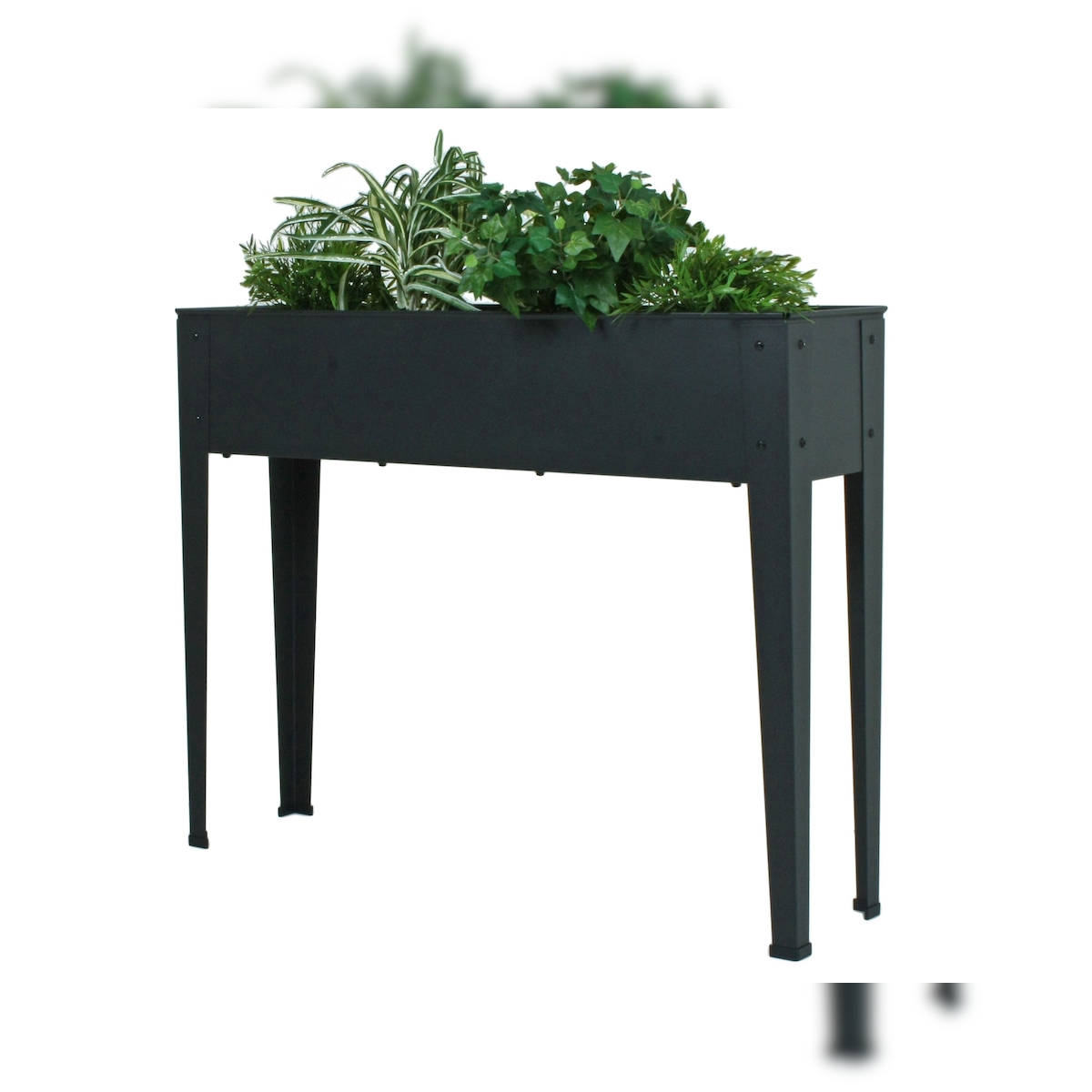 Metall Hochbeet Gartenbeet Gemüsebeet Pflanzbeet Pflanzkasten Blumenbeet Garten Image