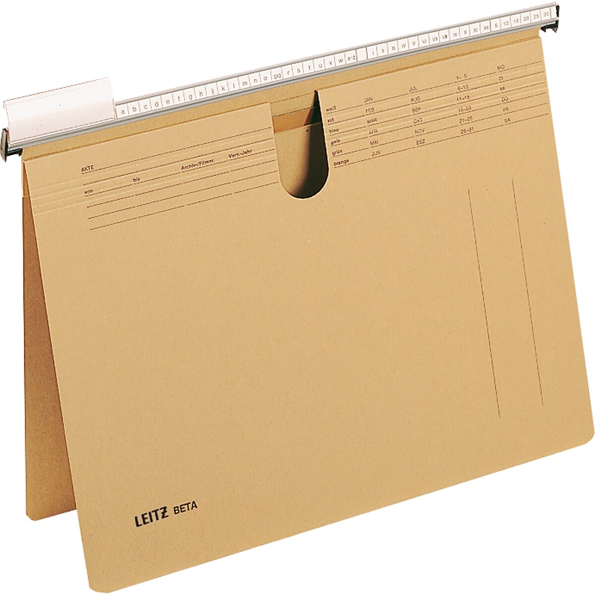 Leitz Hängehefter BETA 25140000 DIN A4 Natronkarton naturbraun Image