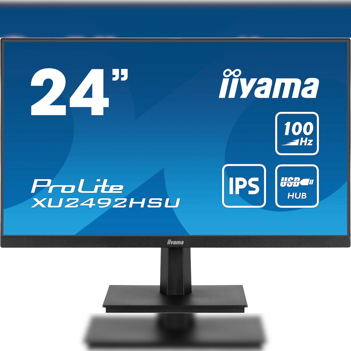 Iiyama XU2492HSU-B6 IIYAMA 60.5cm (23,8") XU2492HSU-B6 16:9 HDMI+DP+4xUSB IPS retail Image
