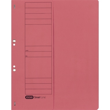 ELBA Ösenhefter 100551882 DIN A4 Vorderd. halb kaufm. Heft. rot Image