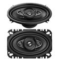 Pioneer TS-A4670F 4 x 6 -4-way 210 Watts Max Power Coaxial Car Speaker -1Pair Bundle