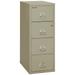 Fireking 4 Drawer Legal 31 D Safe-In-A-File fireproof Cabinet-Pewter