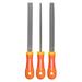 Vanquish 3-Pieces Wood File EC36 Set Hand Wood Rasps for Wood Working 8 Round 8 Flat and 8 Half Round 3850