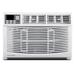 Cool-Living 8 000 BTU 115-Volt Window Air Conditioner with Digital Display and Remote White