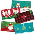 Money Christmas Cards with Envelopes - 30 Pieces Set Christmas Money Cards with Envelopes - Money Holder Christmas Cards Money Holder - Money Envelopes For Cash Christmas in 5 Colorful Designs