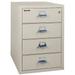 Fireking 4 Drawer 31 D Card-Check-Note File fireproof Cabinet-Arctic White