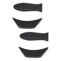 4 Pcs Silicone Insulation Handle Accesorios Cocina Kitchen Accesories Cast Iron Pot