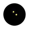 Cientrug Two-Yellow Dots Squash Ball Wearable Low Speed Sports Rubber Balls Training Tool Professional Train Competition