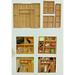 Seville Bamboo Drawer Organizers 4 Pc Adjustable Trays Kitchen Storage Organizer