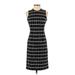 Narciso Rodriguez Casual Dress - Sheath Mock Sleeveless: Black Dresses - Women's Size 40