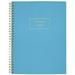 Cambridge Meeting Notebook Journal 9-1/2 x 6-5/8 Legal Ruled 80 Sheets WorkStyle Fashion Teal (49587)