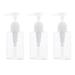 150ml Shampoo and Conditioner Dispenser 3Pack Empty Pump Bottles Reusable Refillable for Shower Gel Conditioner Lotion Hand Sanitizer