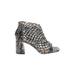 Vince Camuto Heels: Gray Shoes - Women's Size 10 - Open Toe