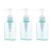 150ml Shampoo and Conditioner Dispenser 3Pack Empty Pump Bottles Reusable Refillable for Shower Gel Conditioner Lotion Hand Sanitizer
