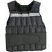 Padded Adjustable Weighted Vest - Resistance Training Gray 10 Pounds GF-WV10