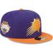 Men's New Era Purple/Orange Phoenix Suns Gameday Gold Pop Stars 59FIFTY Fitted Hat