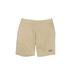 Under Armour Khaki Shorts: Tan Solid Bottoms - Women's Size 6