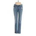 Rag & Bone/JEAN Jeans - Mid/Reg Rise: Blue Bottoms - Women's Size 27