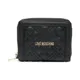 Love Moschino , Quilted Black Wallet with Gold Logo ,Black female, Sizes: ONE SIZE