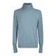 Ballantyne , Warm and comfortable Ballantyne cashmere Turtleneck ,Blue male, Sizes: 2XL, XL