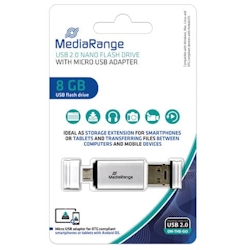 USB Stick 8GB 2.0+MicroUSB /VER49820
